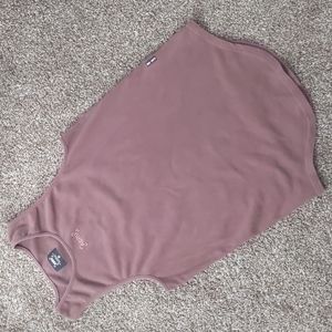 ASRV Men's Rust Brown Embroidered Tank, Size M